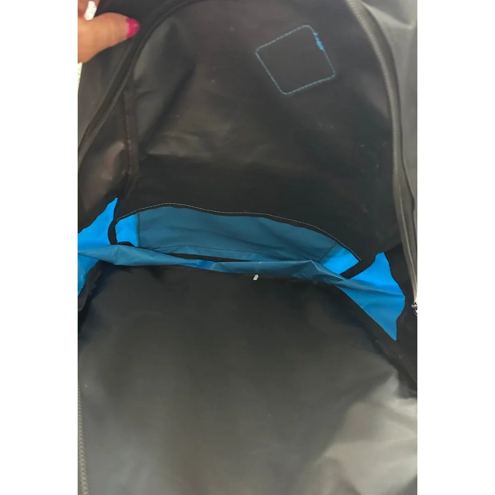 Carolina Panthers‎ NFL Backpack Black Blue Logo School Travel Bag